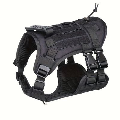 【リピート購入】タクティカルドッグハーネス 黒 S