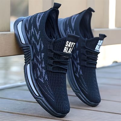 メンズ通気性レースアップスニーカー